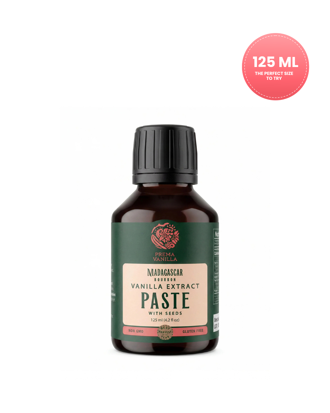 Pasta de extracto de vainilla Bourbon con semillas