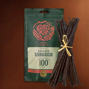 Gousses de vanille bio de Madagascar Gourmet (14-18 cm)