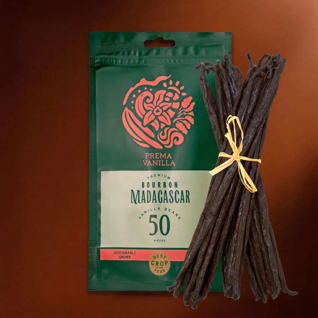 Gousses de vanille bio de Madagascar Gourmet (14-18 cm)
