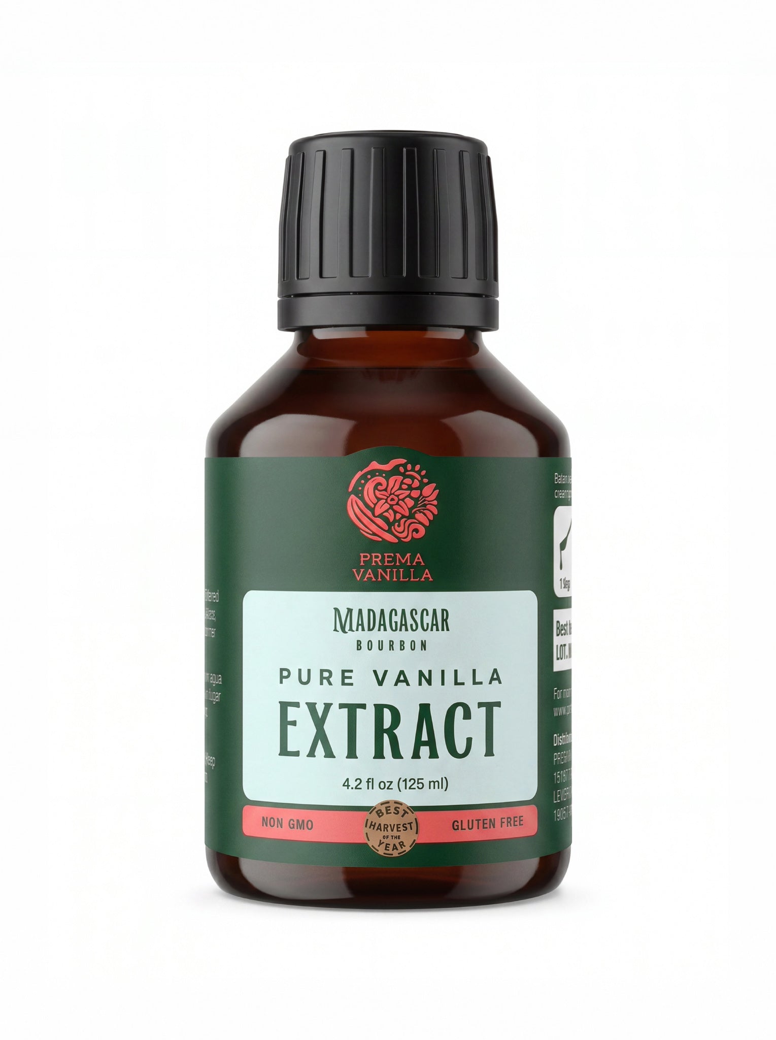 Extrait pur de vanille Bourbon de Madagascar