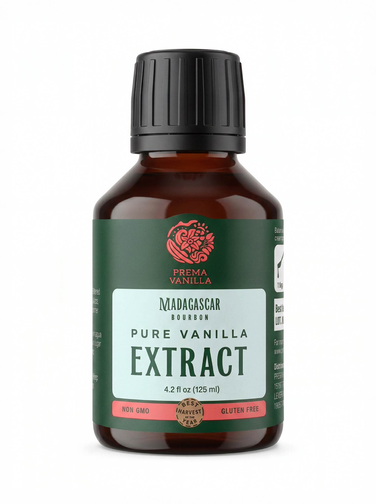 Extrait pur de vanille Bourbon de Madagascar