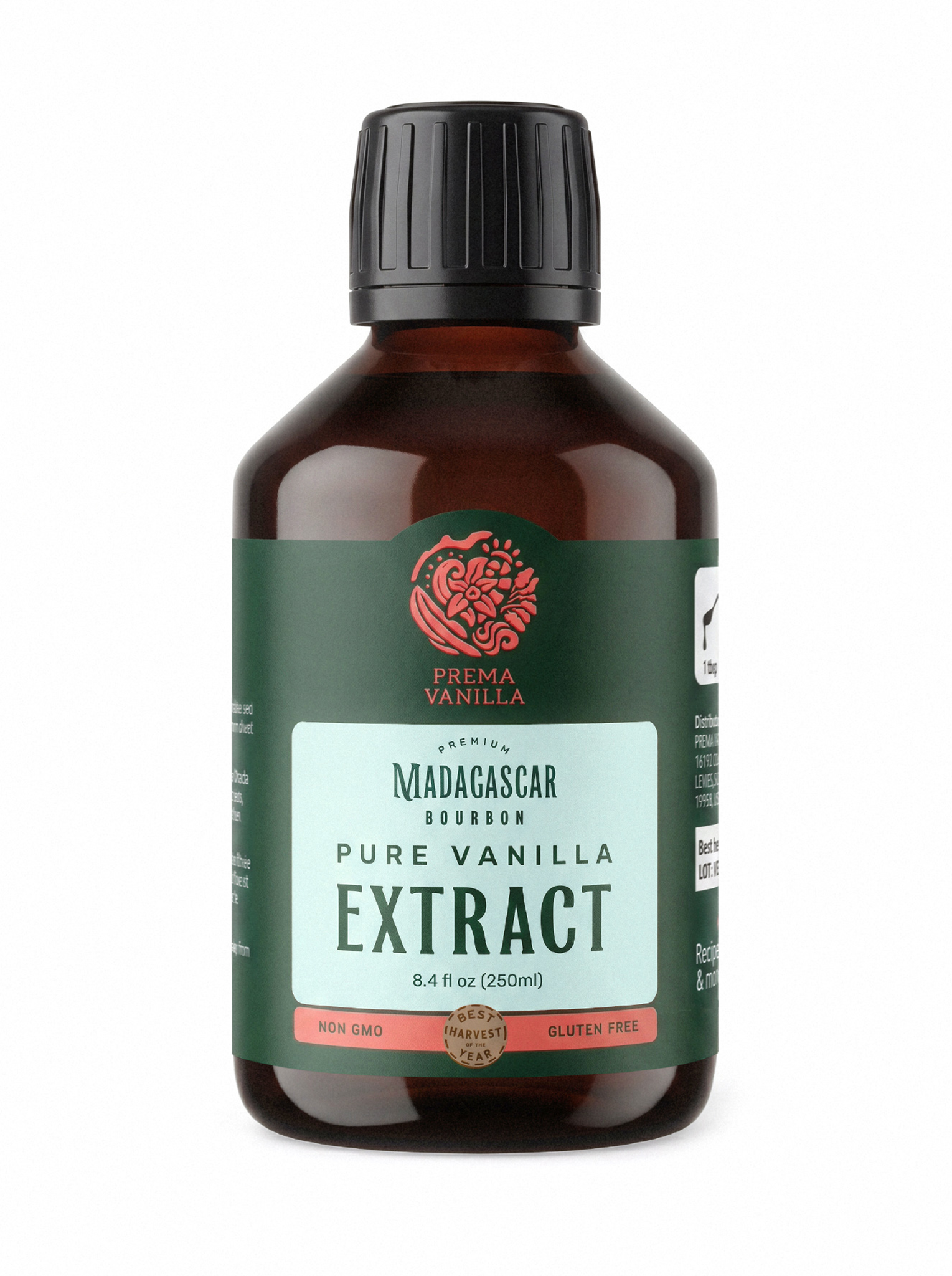 Extrait pur de vanille Bourbon de Madagascar