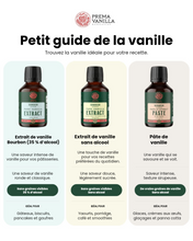 Extrait pur de vanille Bourbon de Madagascar