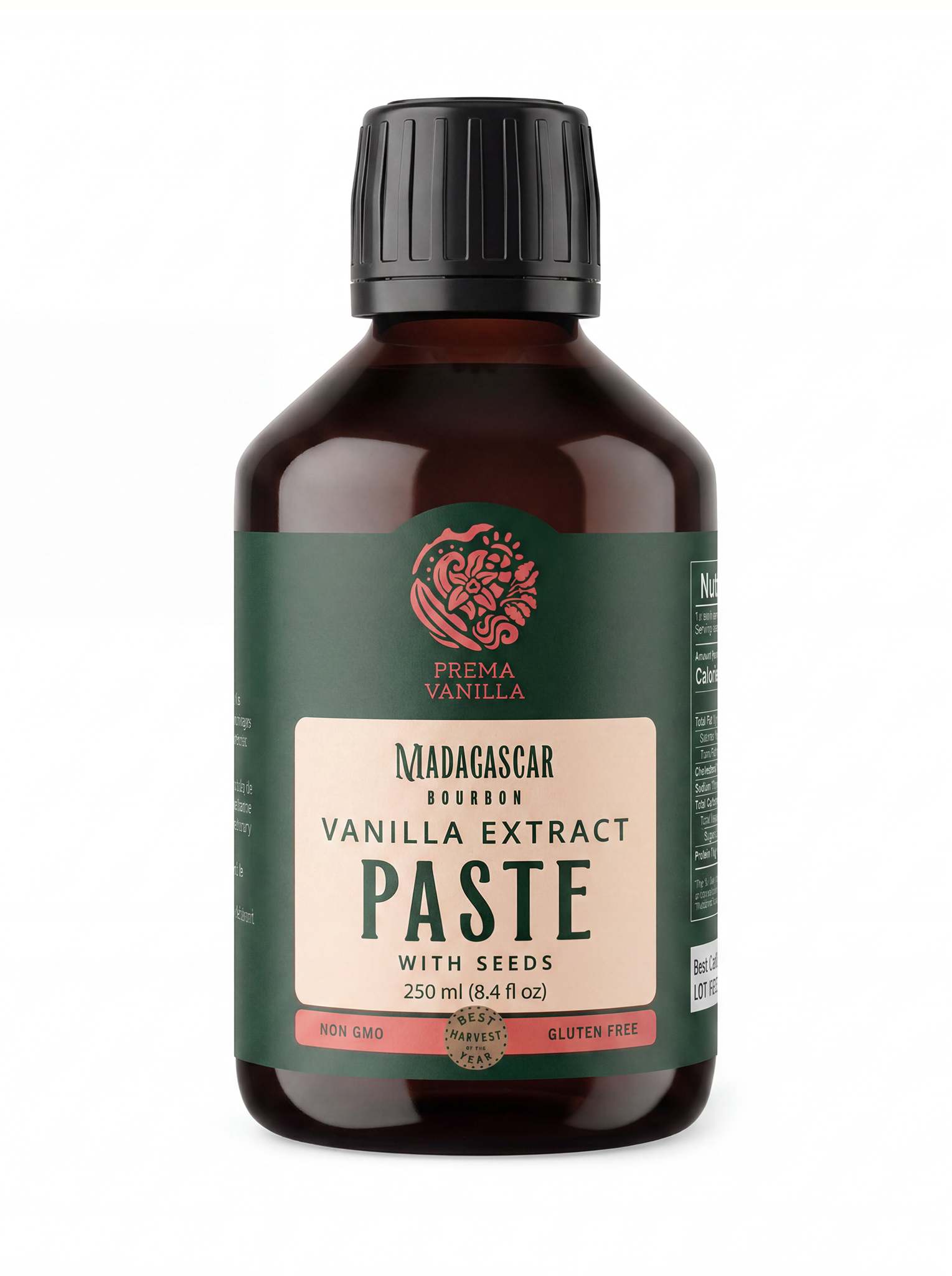 Pâte de vanille Bourbon de Madagascar avec véritables graines de vanille